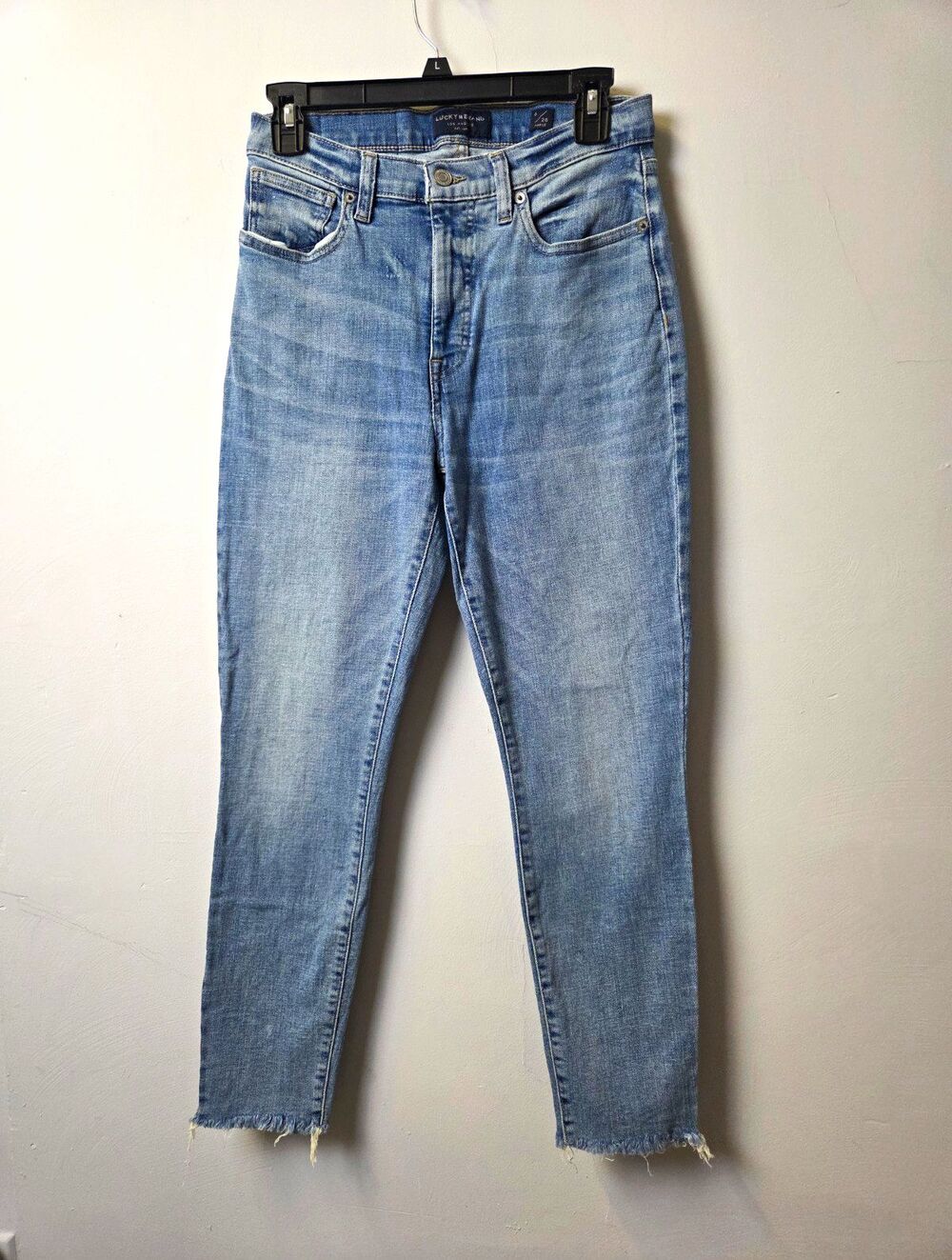 Lucky Brand Light Wash High Rise Skinny Stretch Jeans Size 6